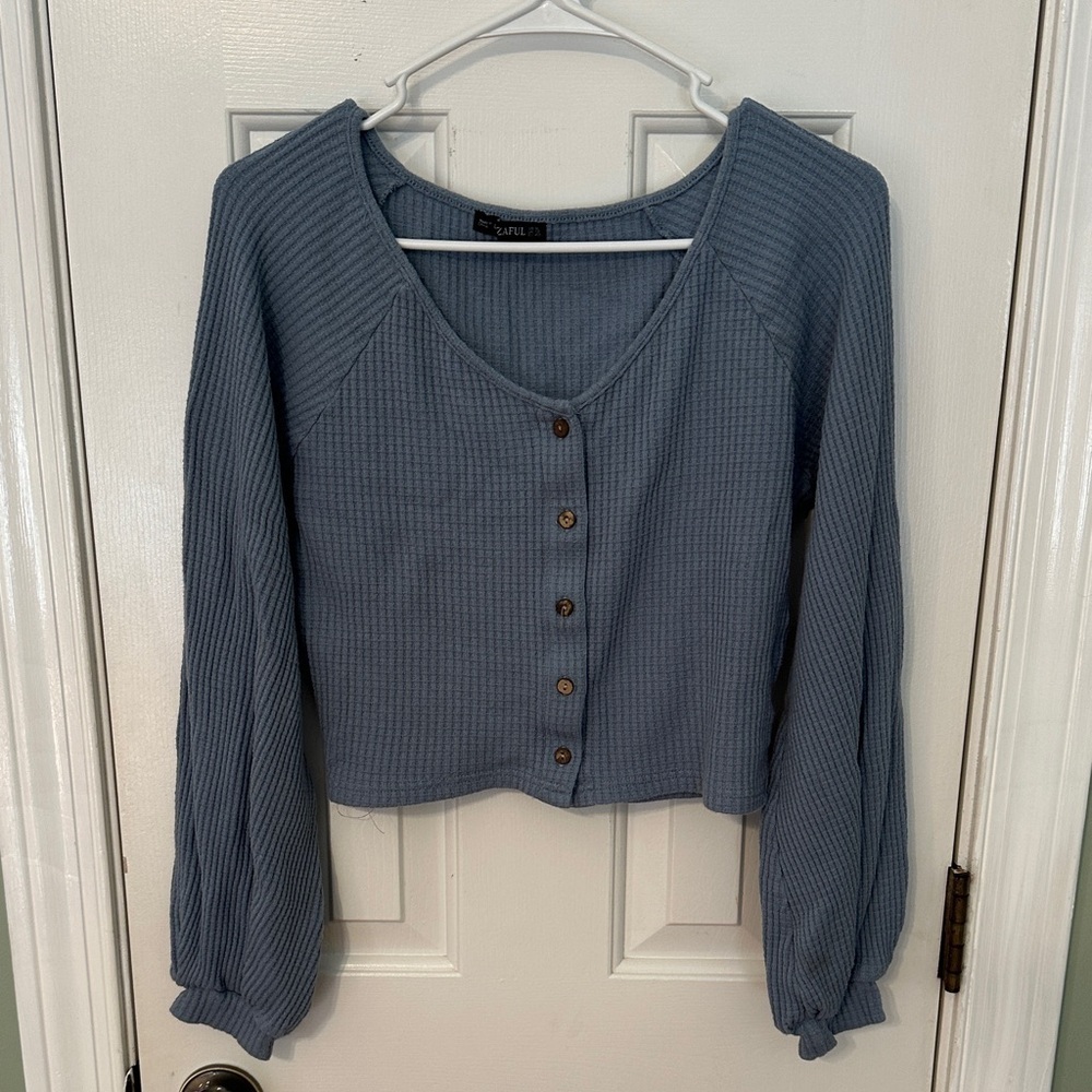 Slate Button-Down Shirt - Picture 3 of 3